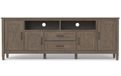 Smoky Brown | Ela 72 inch TV Media Stand