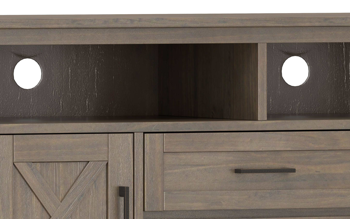 Smoky Brown | Ela 72 inch TV Media Stand
