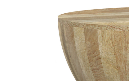 Refined Natural | Elmbrook Drum Coffee Table