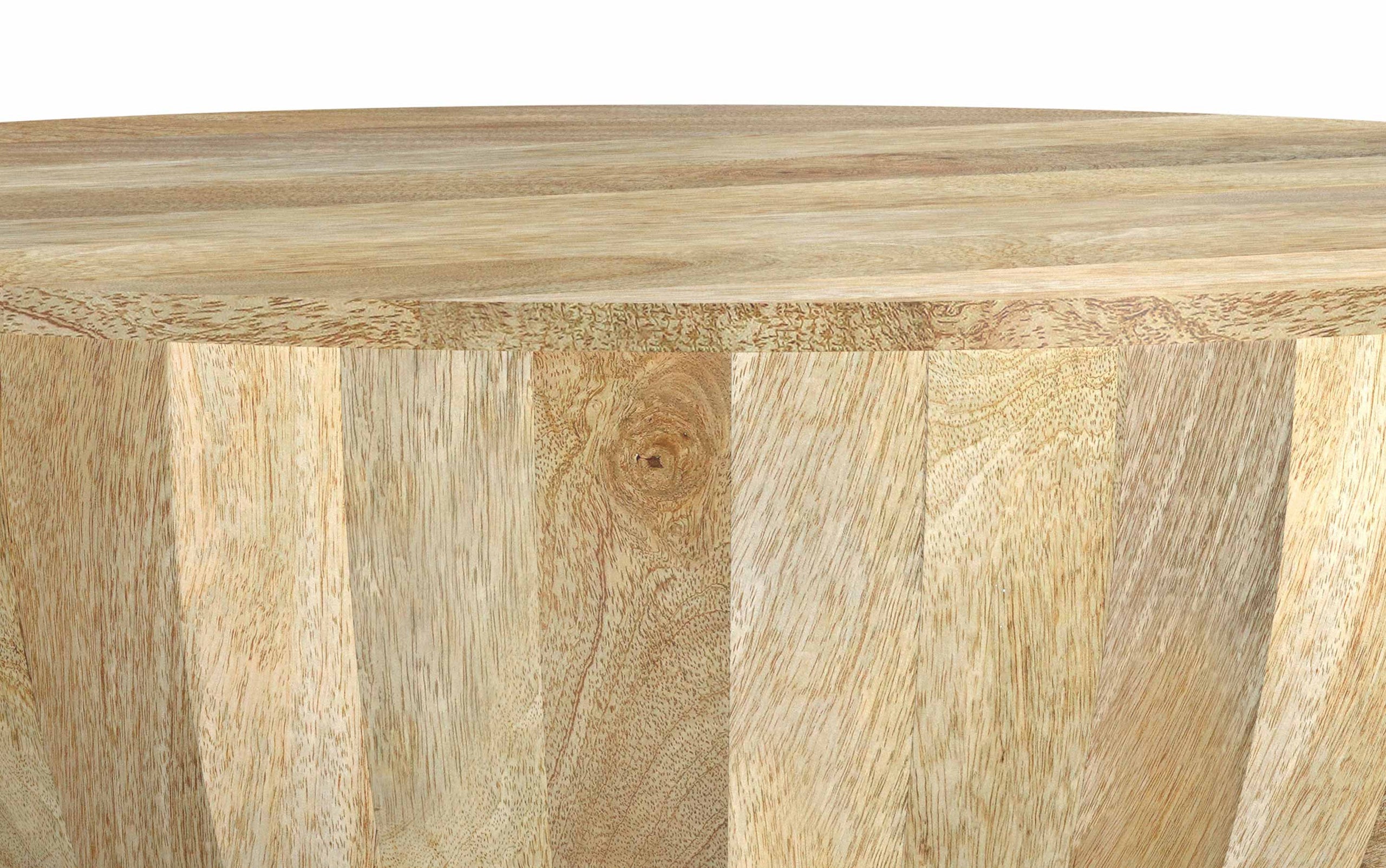 Refined Natural | Elmbrook Drum Coffee Table