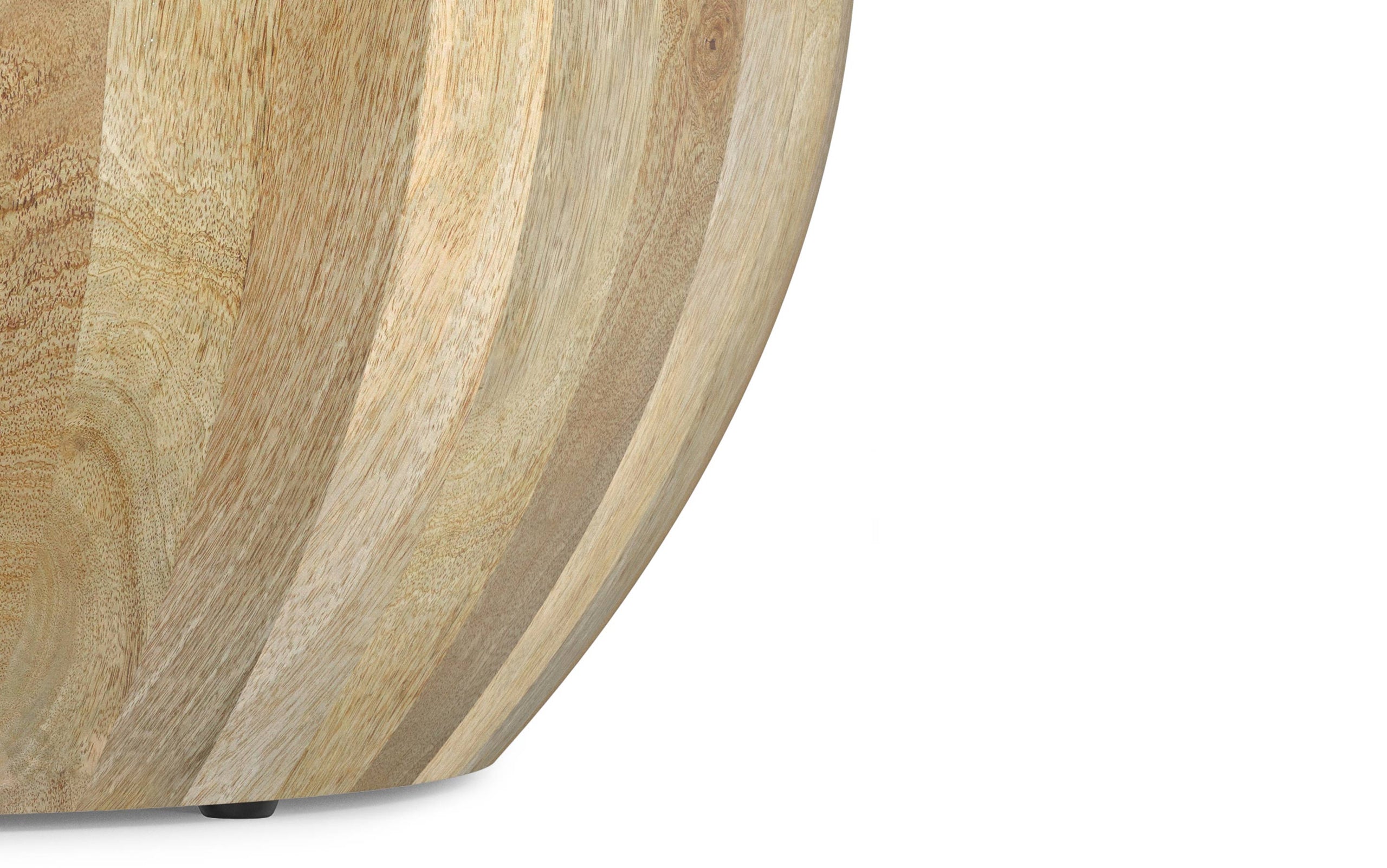 Refined Natural | Elmbrook Drum Coffee Table