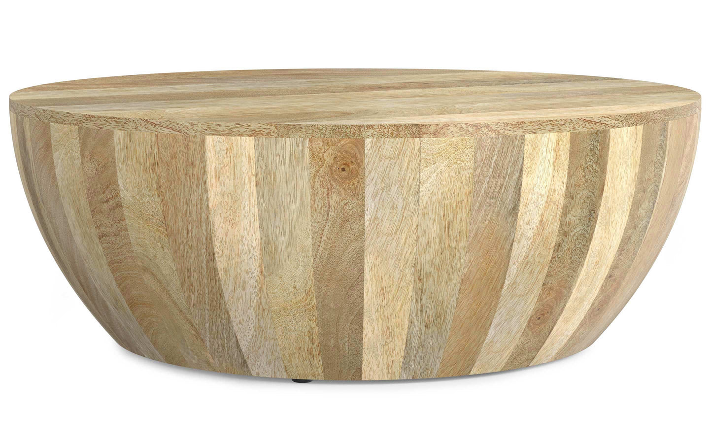 Refined Natural | Elmbrook Drum Coffee Table