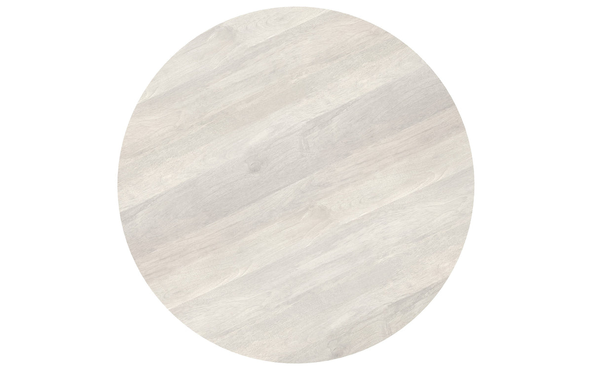 White Wash | Elmbrook Drum Coffee Table