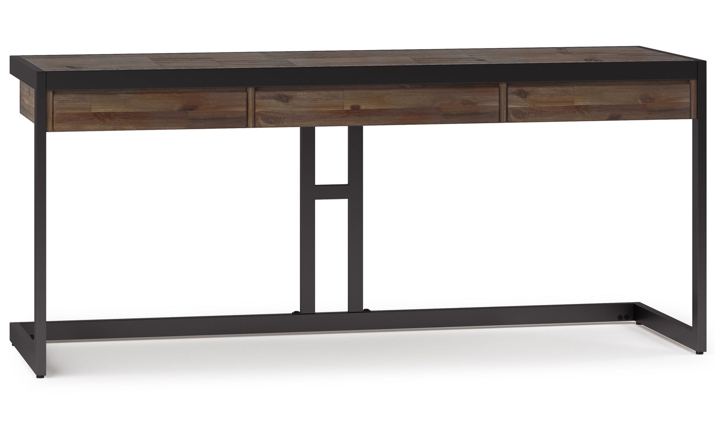 Rustic Natural Aged Brown | Erina Large Desk
