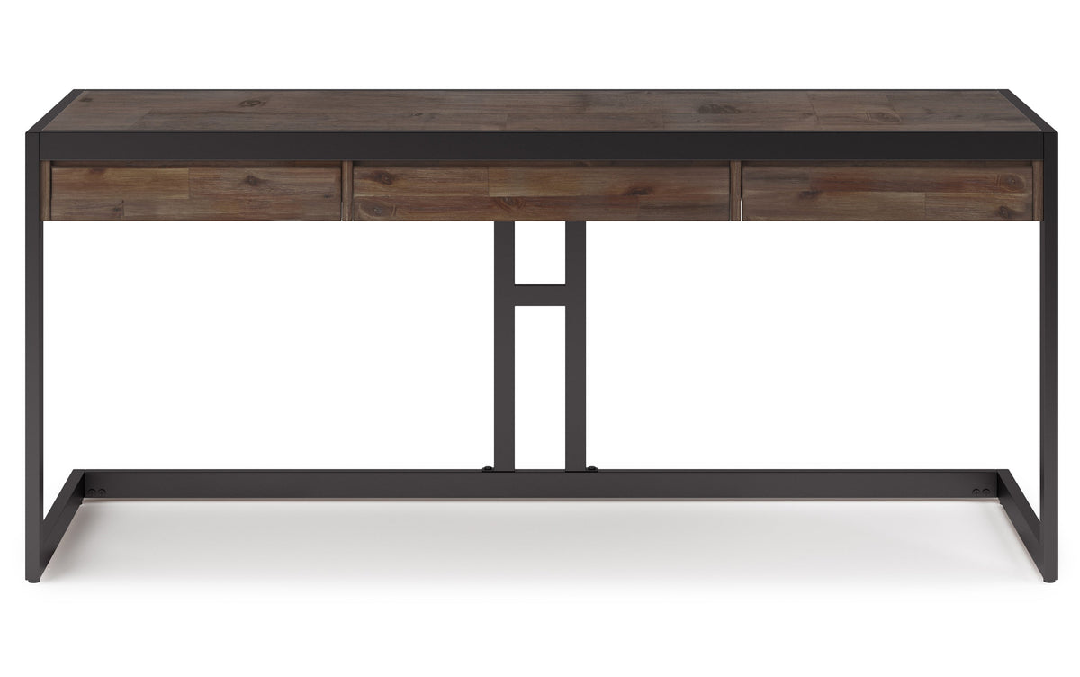 Rustic Natural Aged Brown | Erina Large Desk