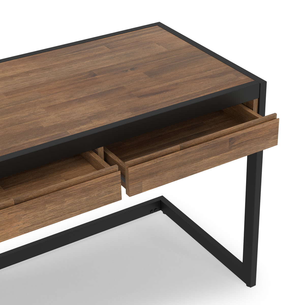 Rustic Natural Aged Brown | Erina Large Desk