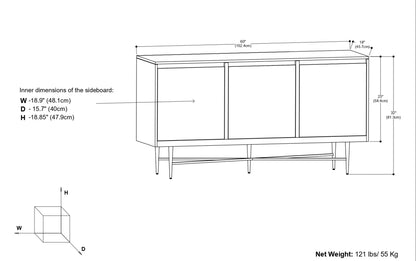 Natural Mango | Fallon Sideboard Buffet