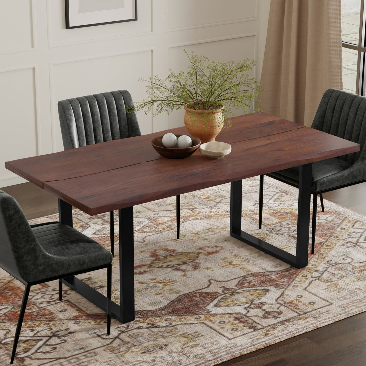 Dark Walnut | Fieldcrest Dining Table