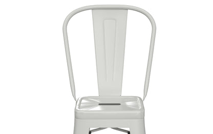 White 24 inch | Fletcher 24 inch Metal Counter Height Stool (Set of 2)