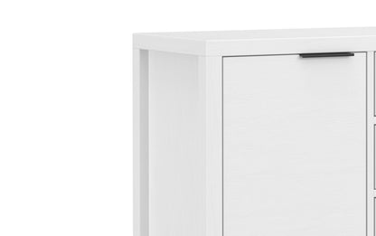 White | Hollander Solid Wood Sideboard Buffet