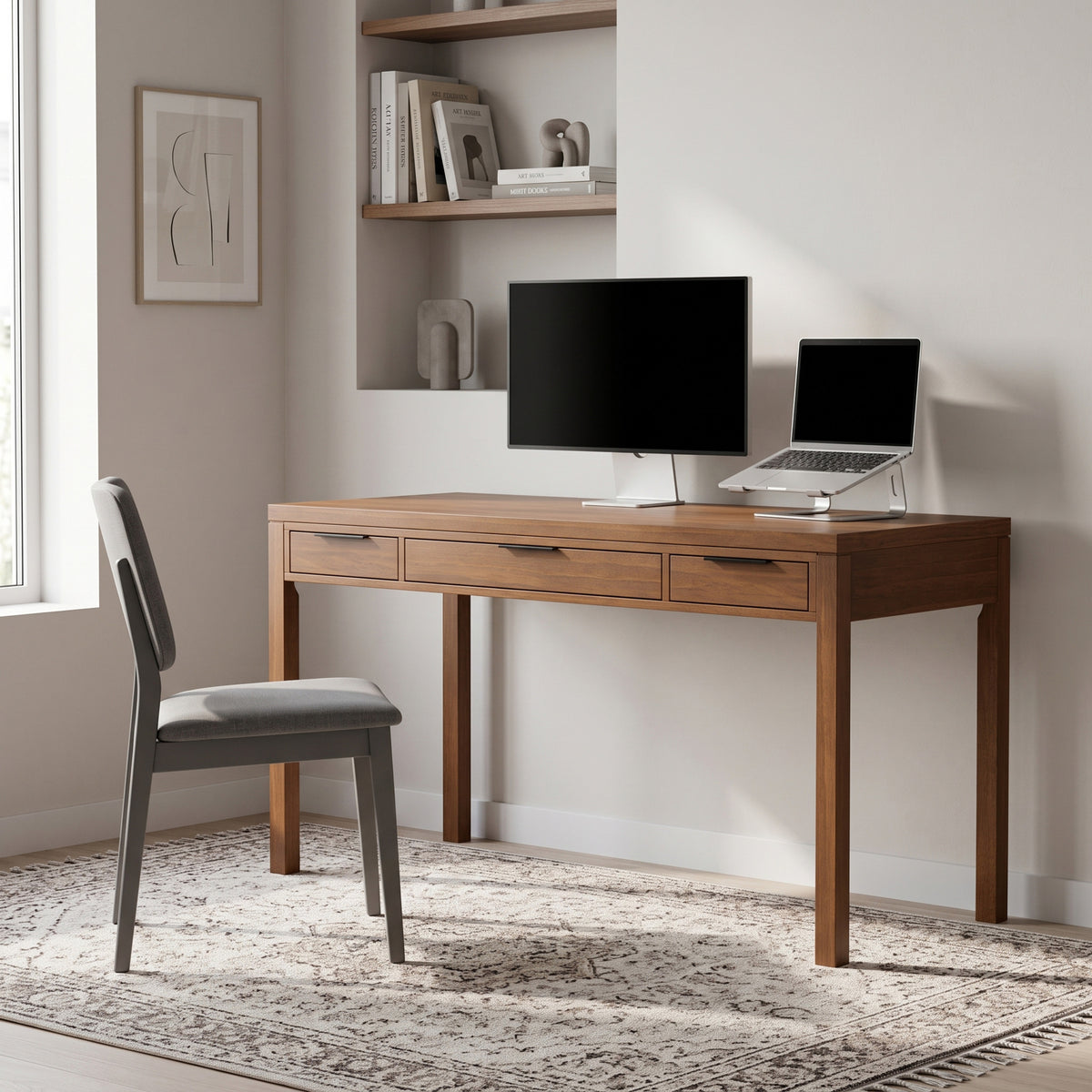 Medium Saddle Brown | Hollander Desk