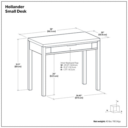 Hollander Small Desk