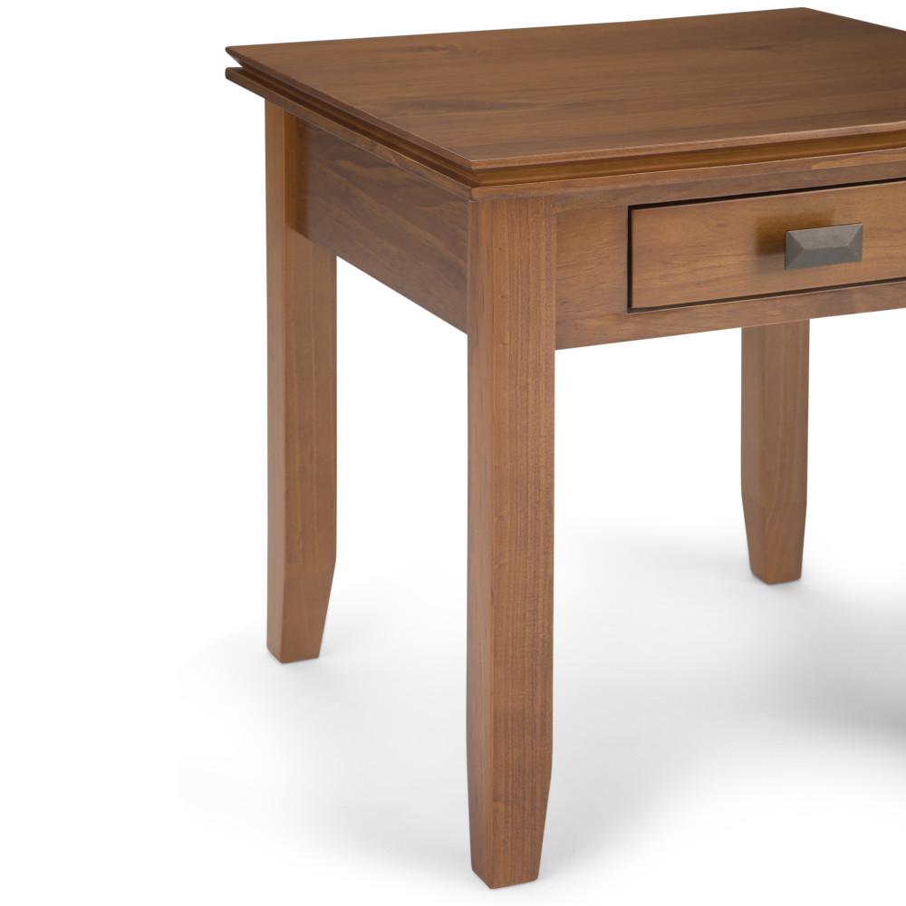 Light Golden Brown | Artisan End Side Table