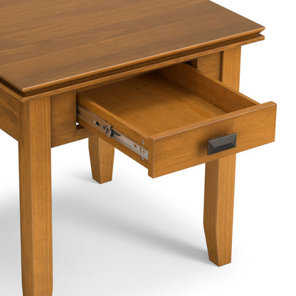 Light Golden Brown | Artisan End Table