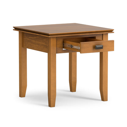Light Golden Brown | Artisan End Table