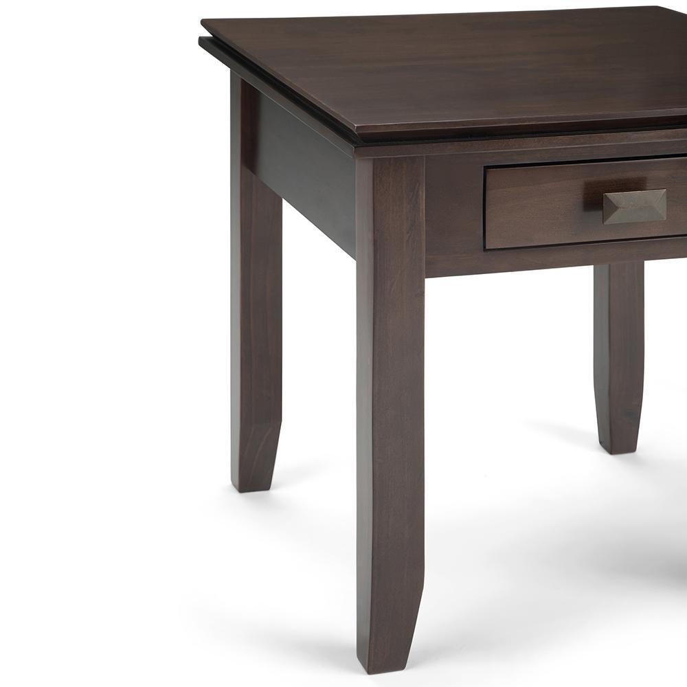 Brunette Brown | Artisan End Side Table