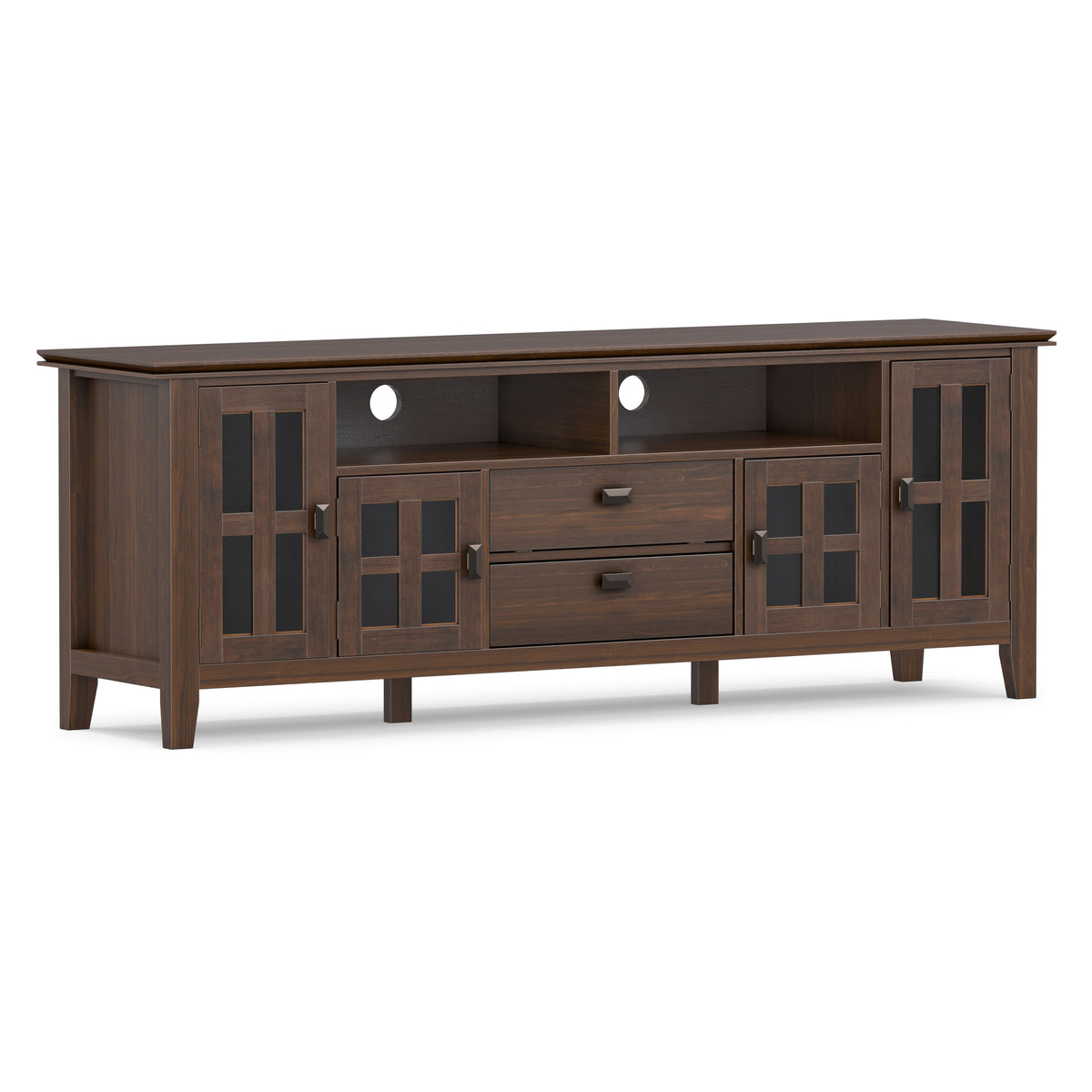 Natural Aged Brown | Artisan 72 inch TV Media Stand