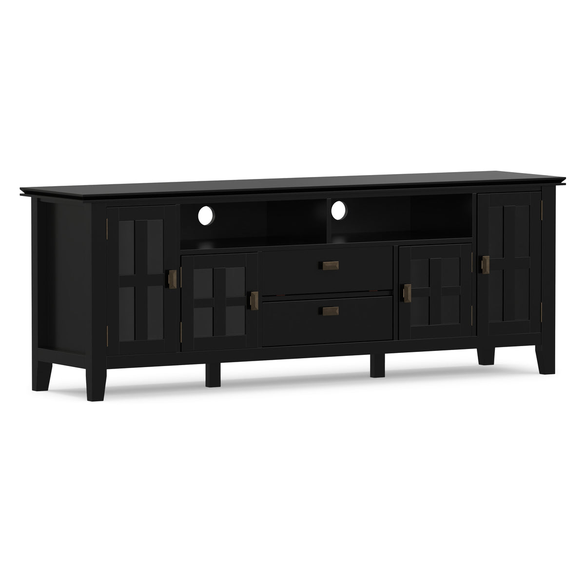 Black | Artisan 72 inch TV Media Stand