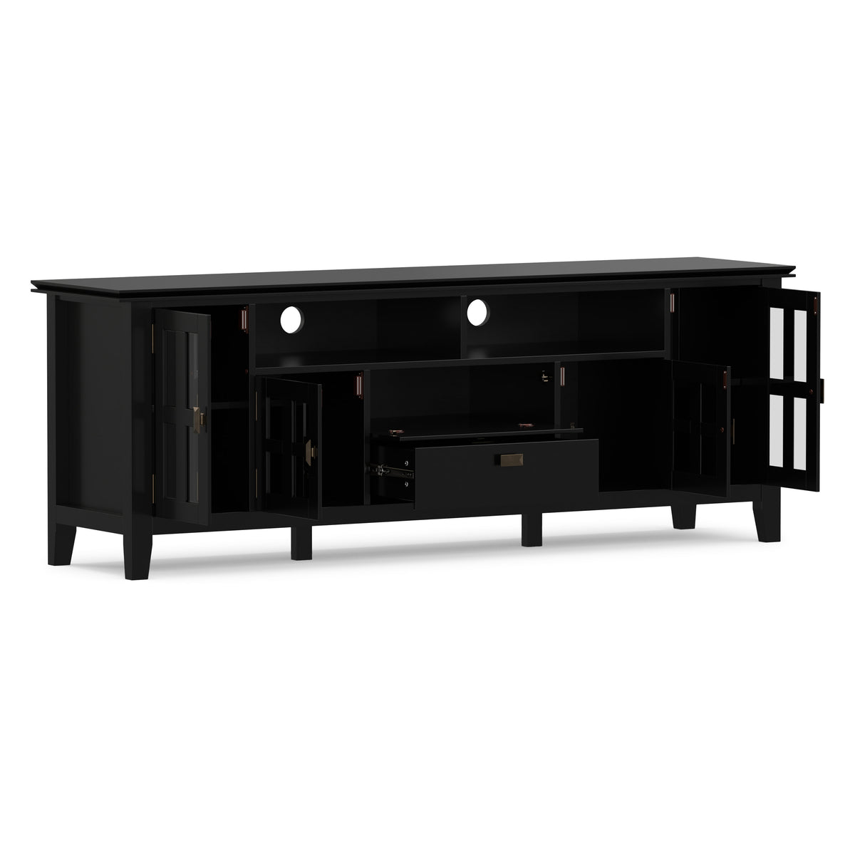 Black | Artisan 72 inch TV Media Stand