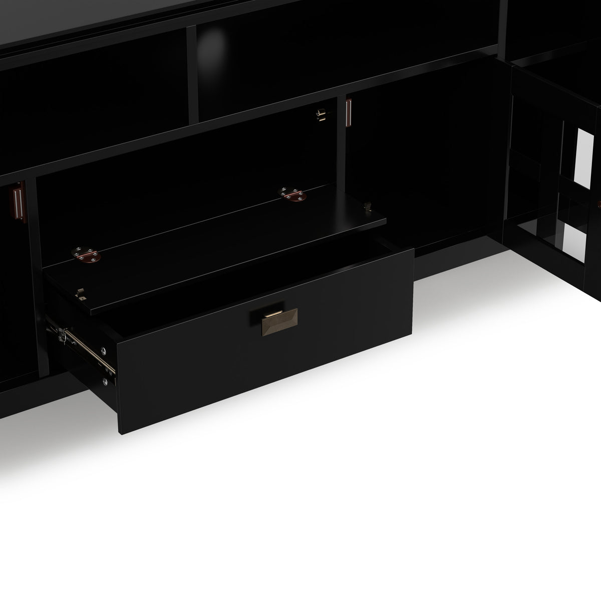 Black | Artisan 72 inch TV Media Stand
