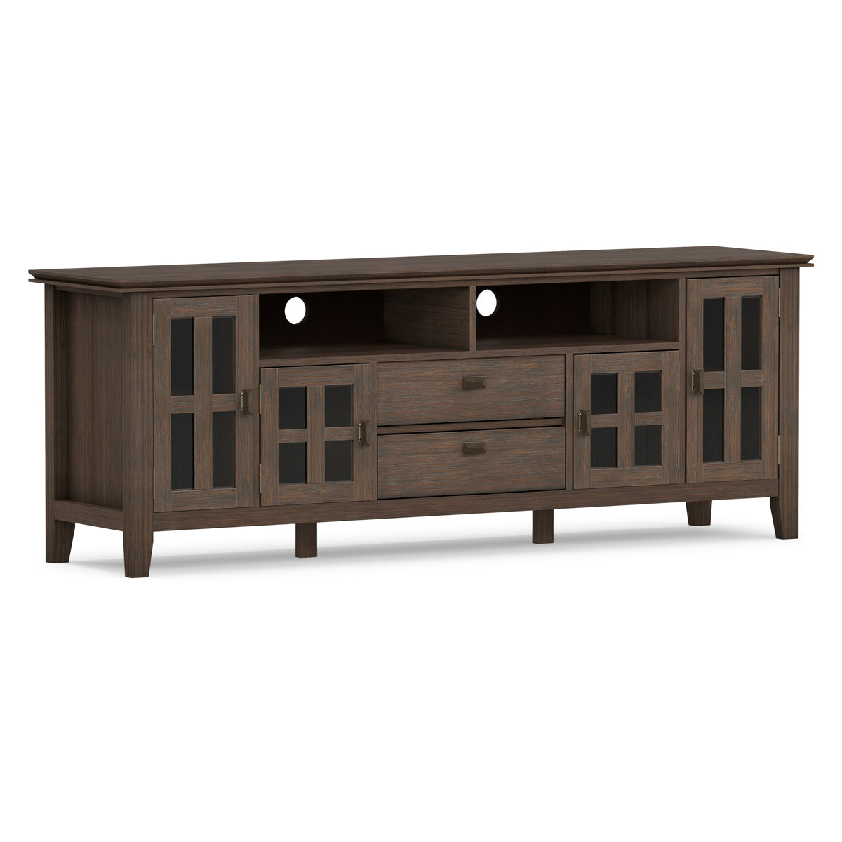 Farmhouse Brown | Artisan 72 inch TV Media Stand