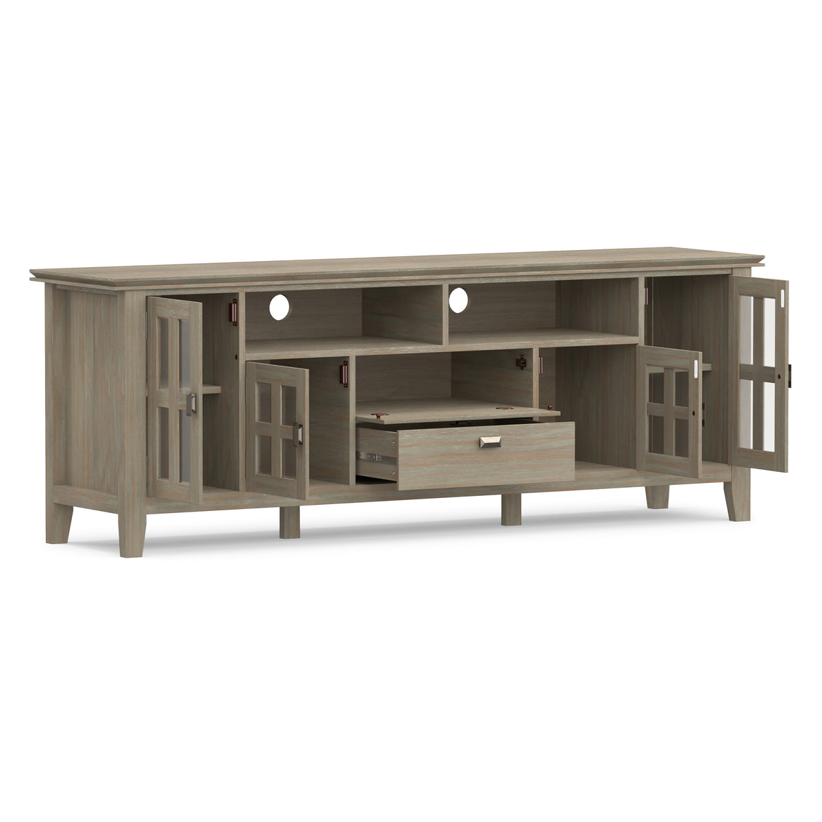 Distressed Grey | Artisan 72 inch TV Media Stand
