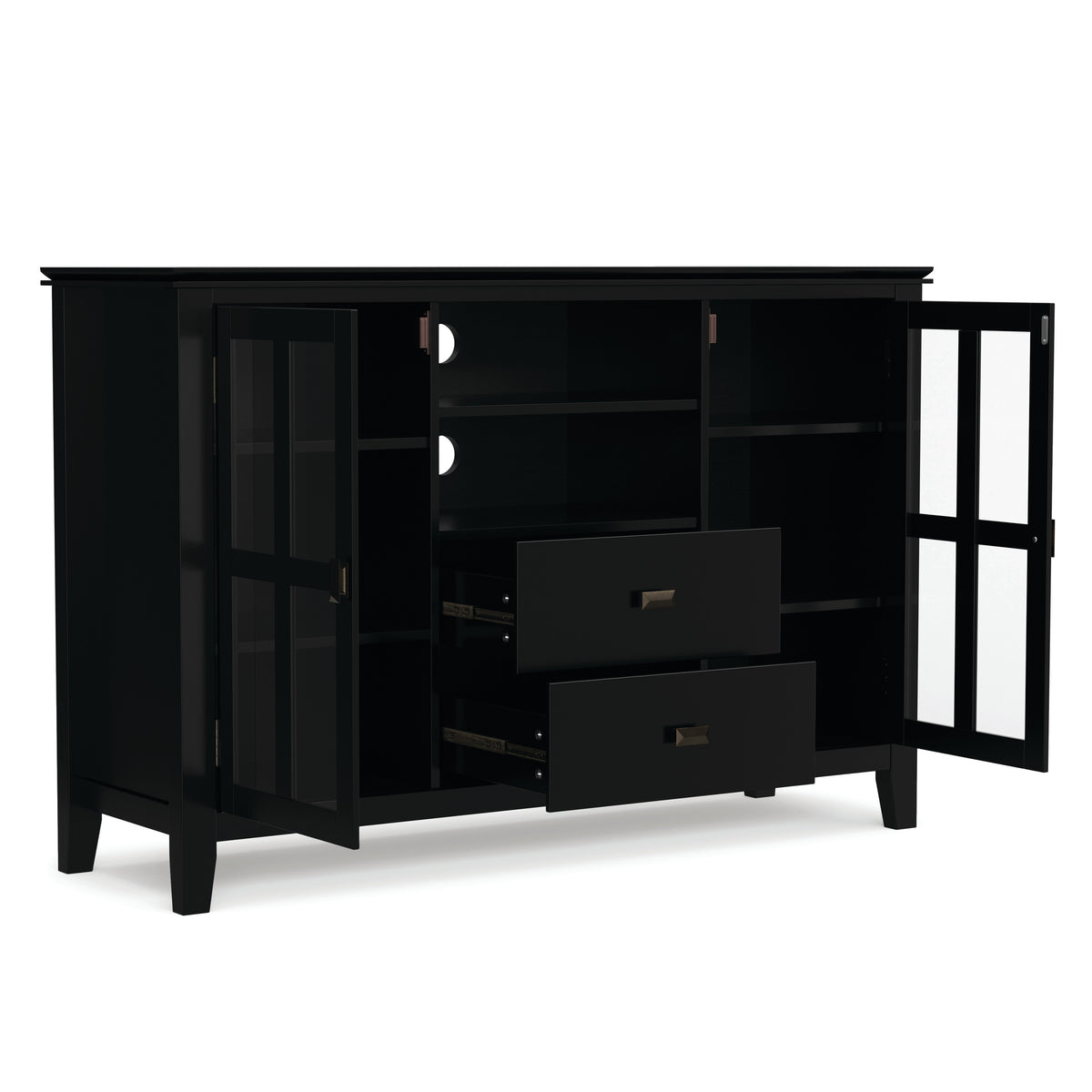 Black | Artisan Tall TV Media Stand