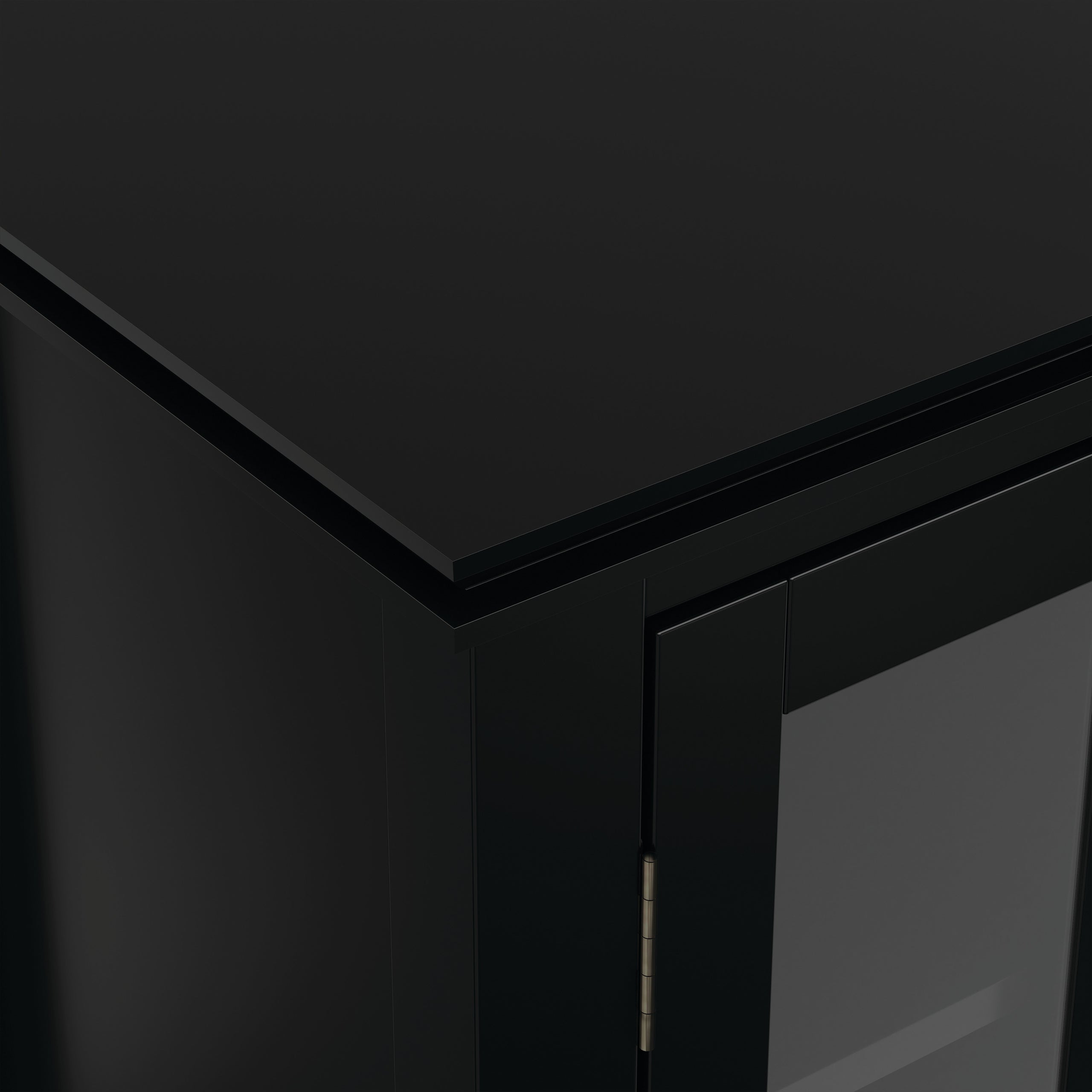Black | Artisan Tall TV Media Stand