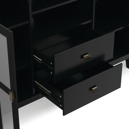 Black | Artisan Tall TV Media Stand