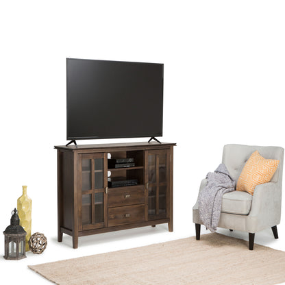 Natural Aged Brown | Artisan Tall TV Media Stand
