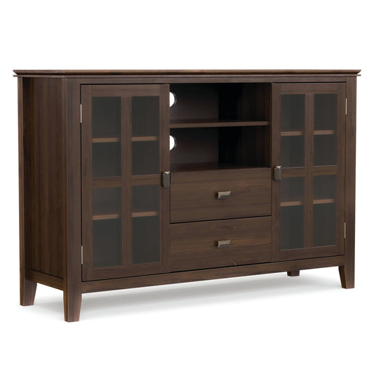 Natural Aged Brown | Artisan Tall TV Media Stand
