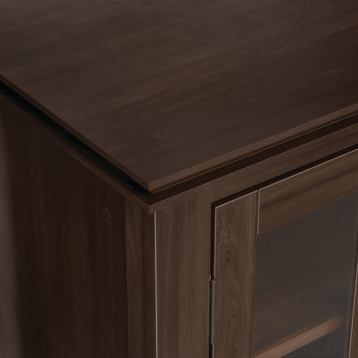 Natural Aged Brown | Artisan Tall TV Media Stand