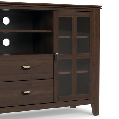 Natural Aged Brown | Artisan Tall TV Media Stand