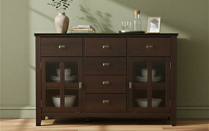 Dark Chestnut Brown | Artisan Sideboard Buffet