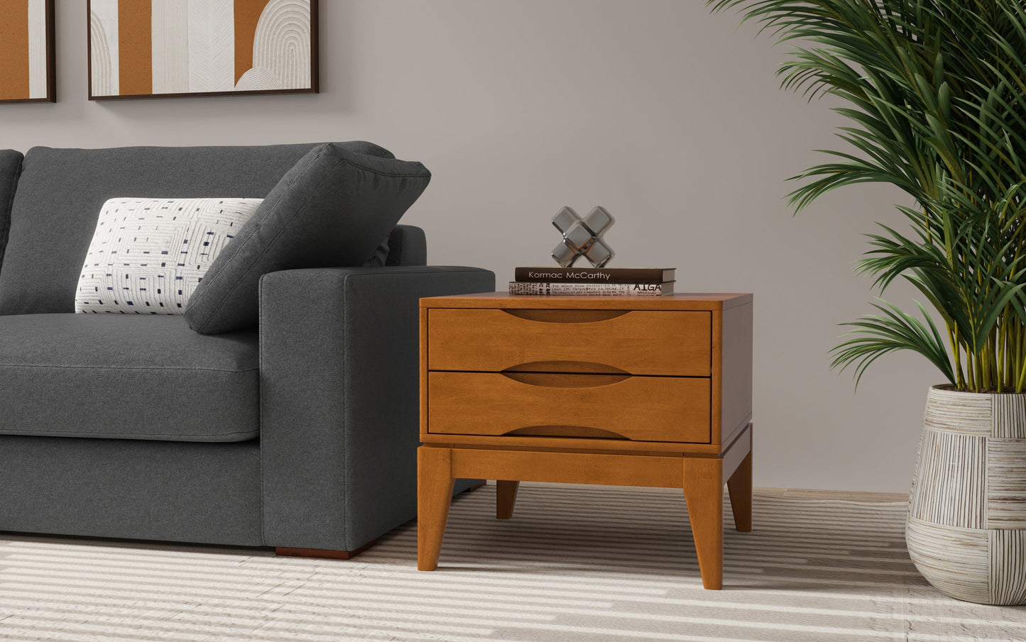 Teak Brown | Harper End Table