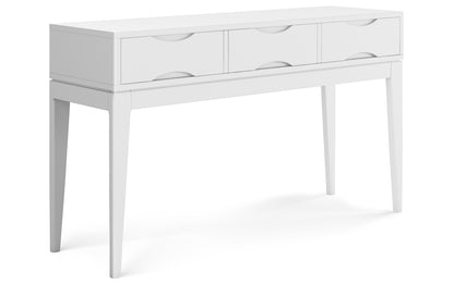 White | Harper 54 inch Console Sofa Table