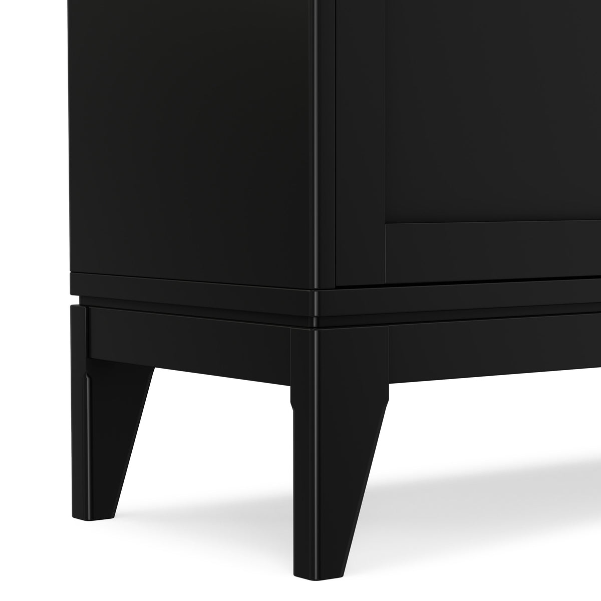 Black | Harper Low Storage Cabinet
