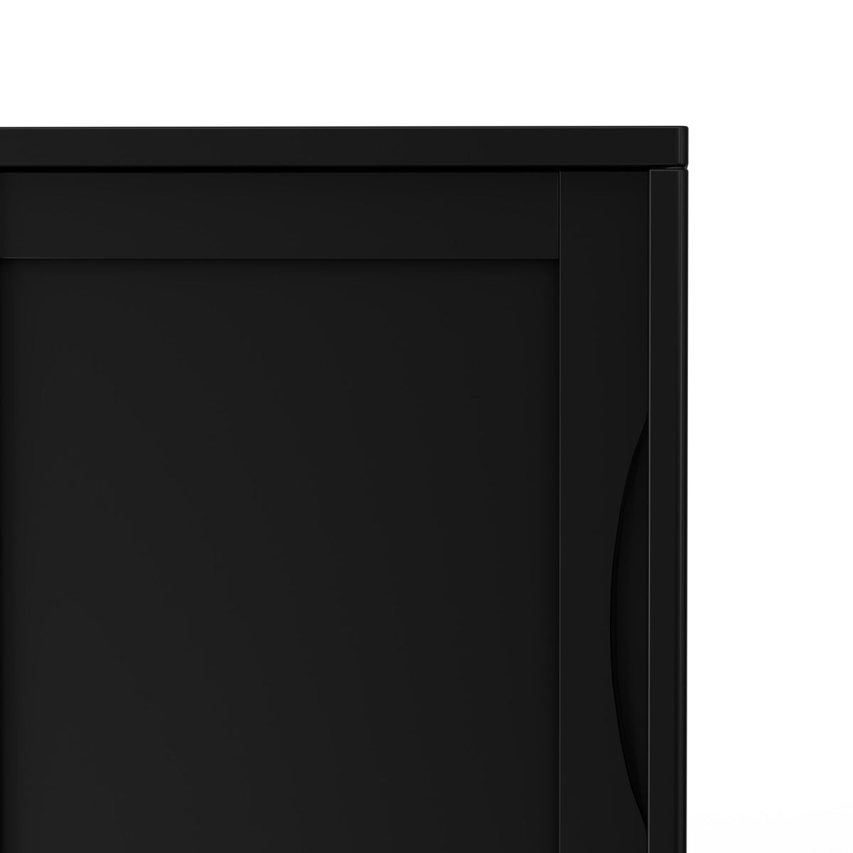 Black | Harper Low Storage Cabinet