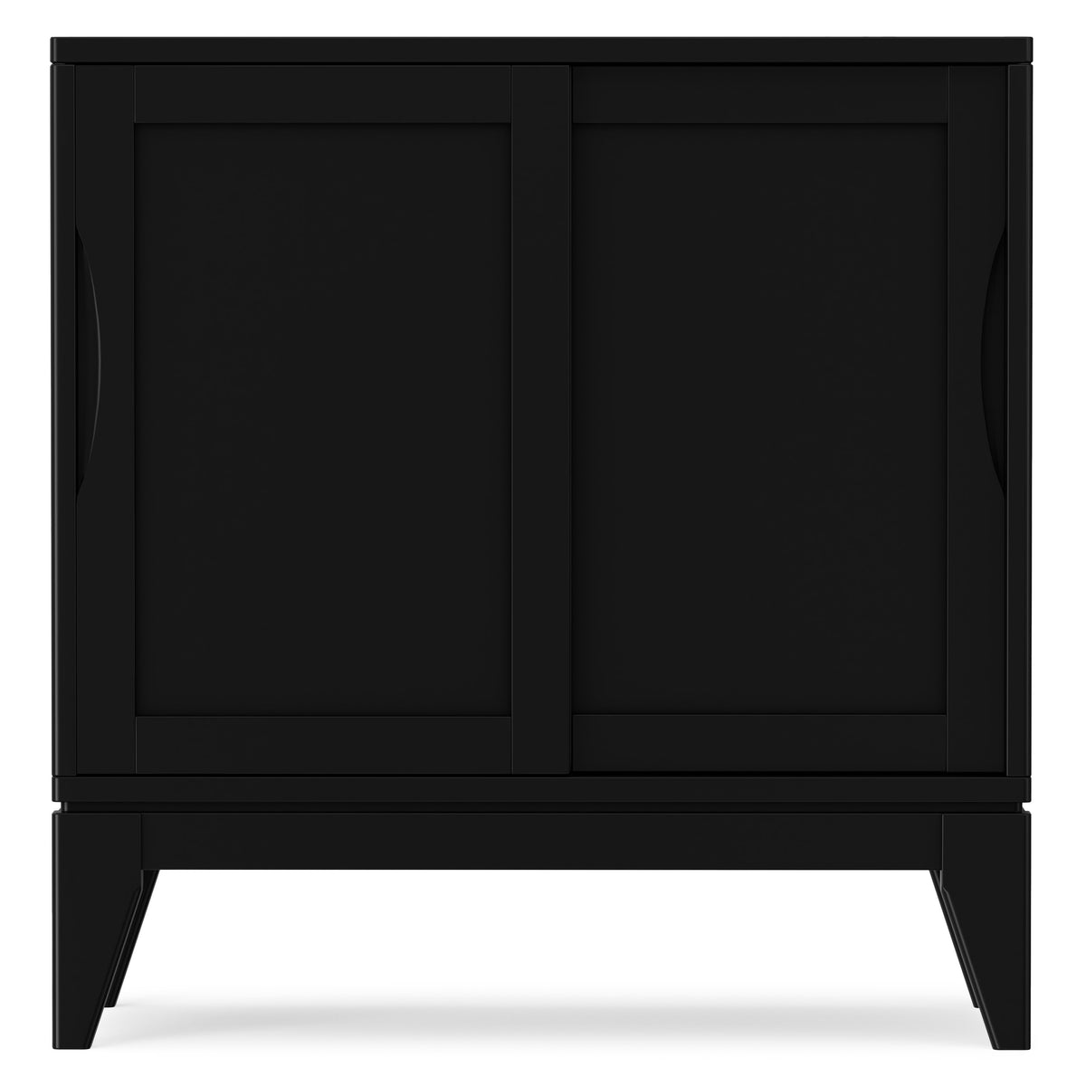 Black | Harper Low Storage Cabinet