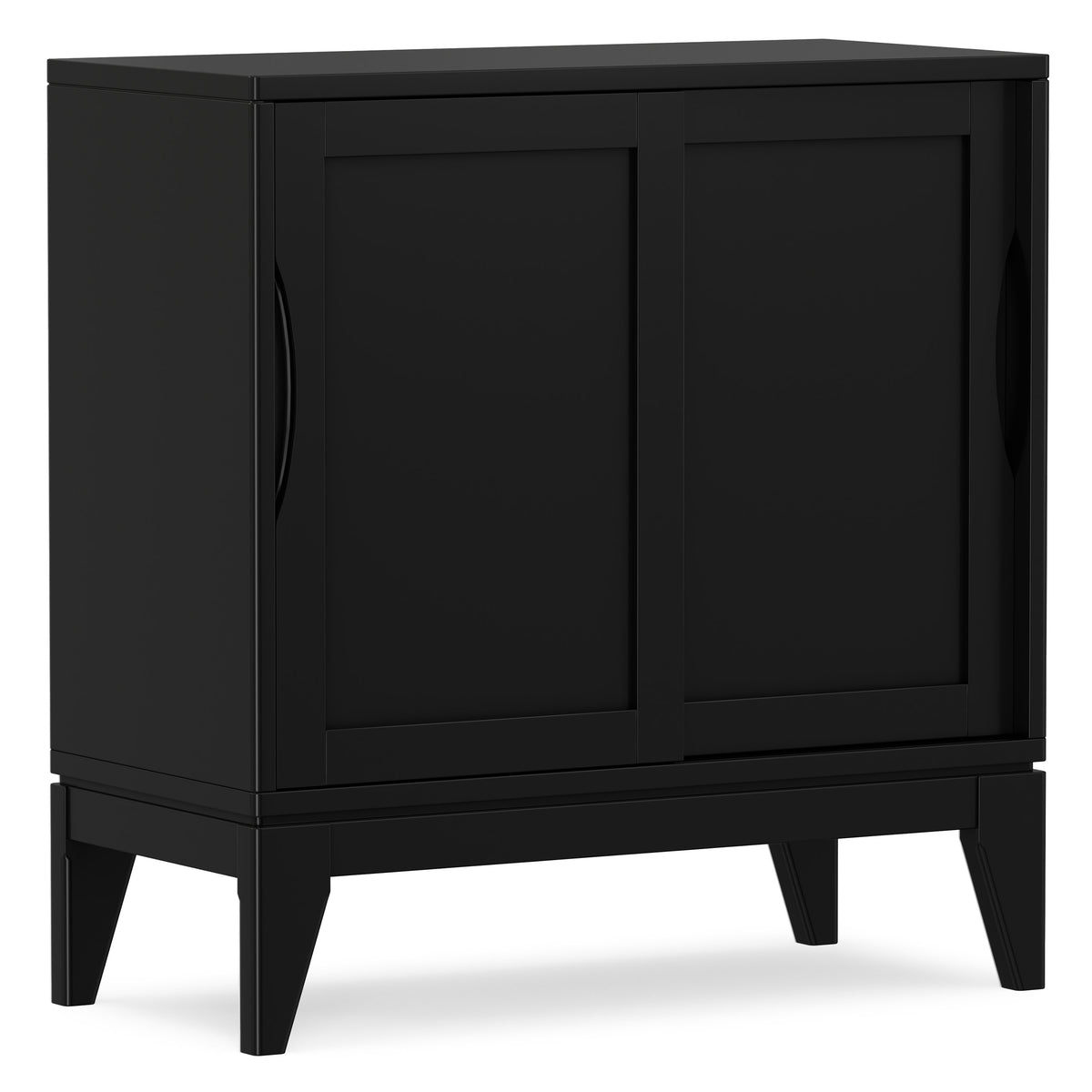 Black | Harper Low Storage Cabinet