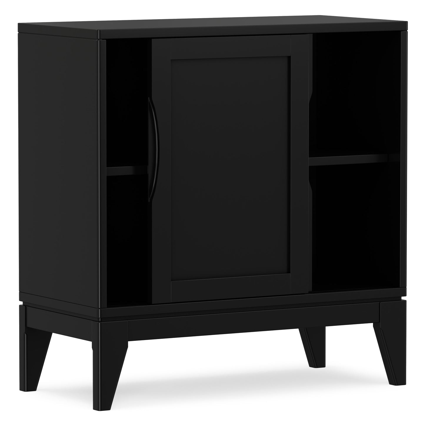 Black | Harper Low Storage Cabinet