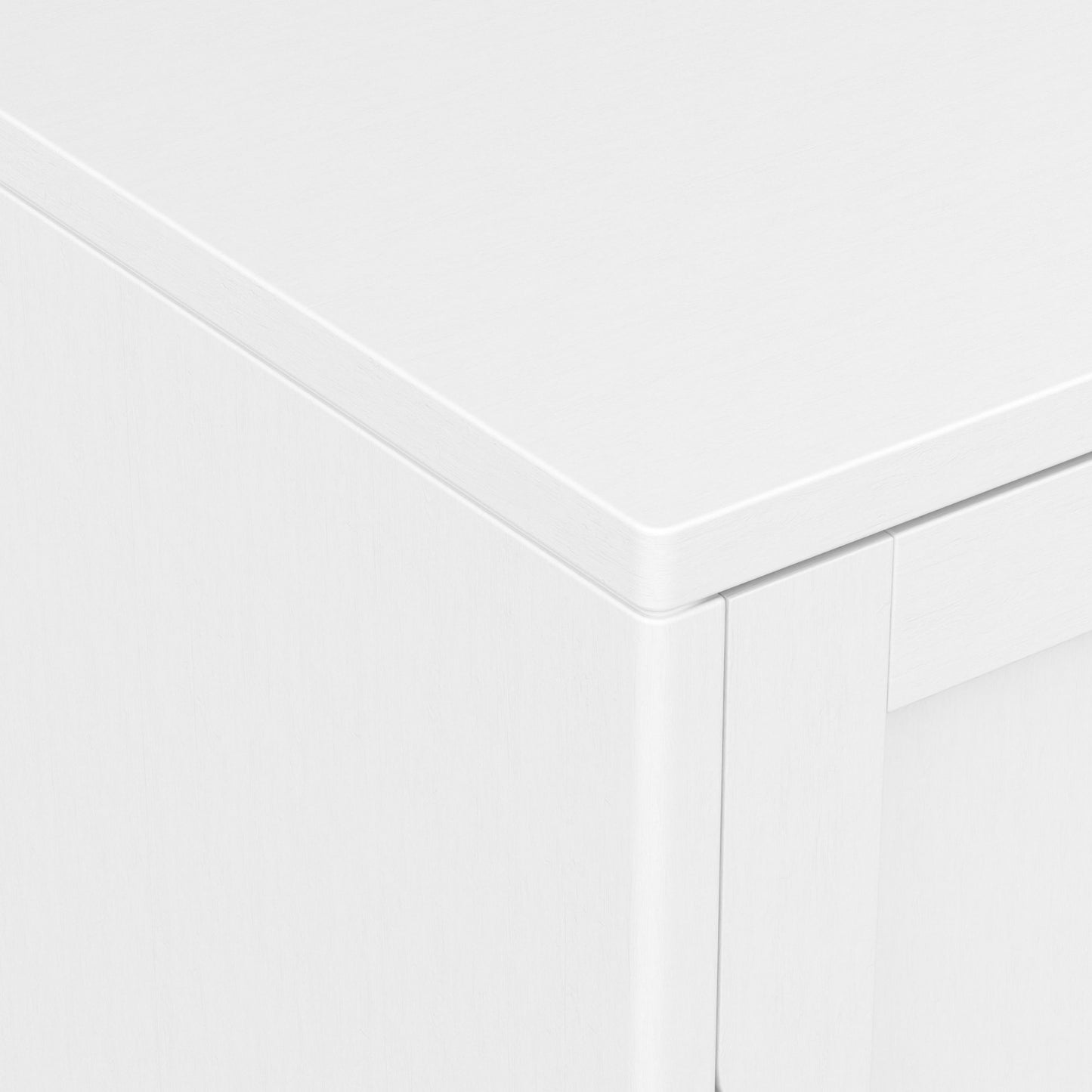 White | Harper Low Storage Cabinet