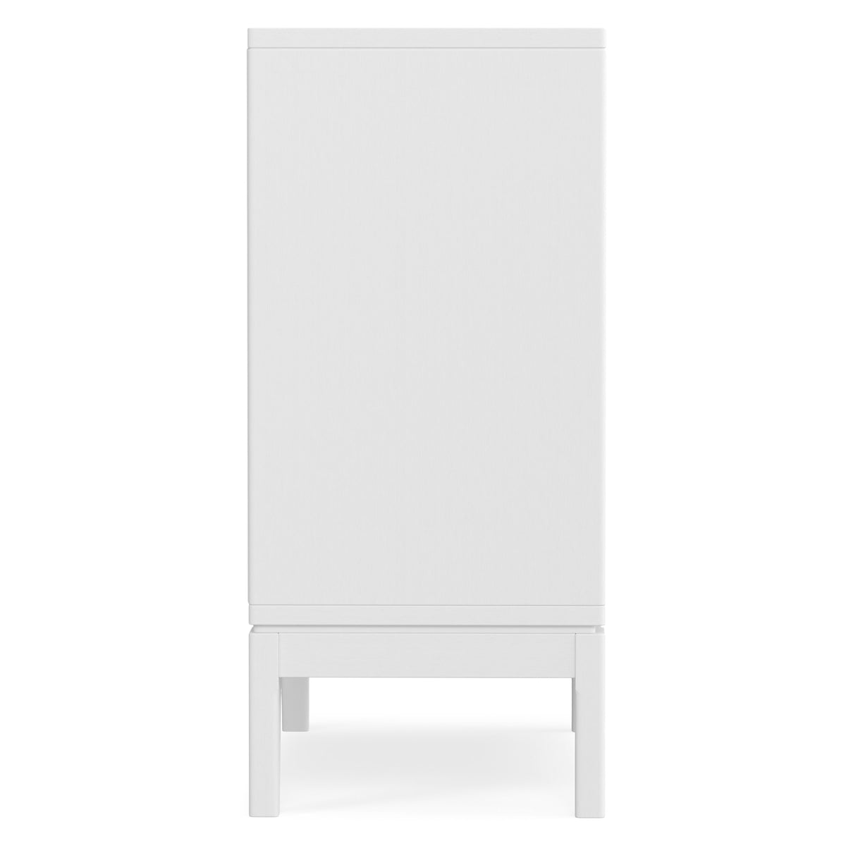 White | Harper Low Storage Cabinet