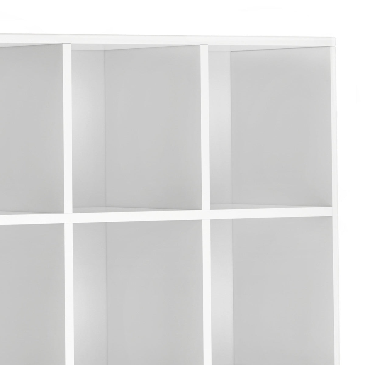 White | Harper 58 x 42 inch Cube Storage with Drawers