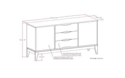 Walnut Brown|Harper Sideboard Buffet