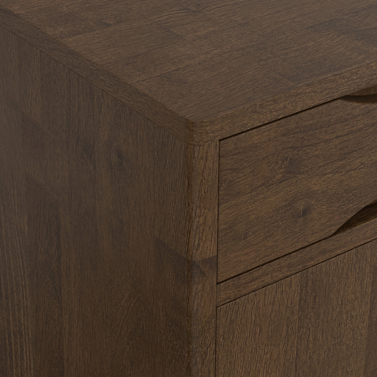 Walnut Brown | Harper Entryway Storage Cabinet