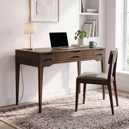 Walnut Brown | Harper Small Desk