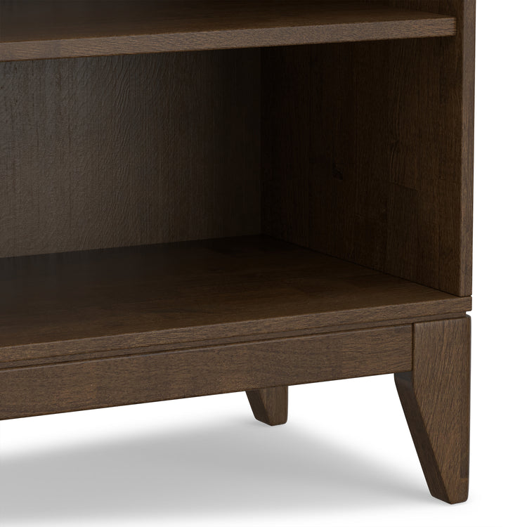 Walnut Brown | Harper 5 Shelf Bookcase