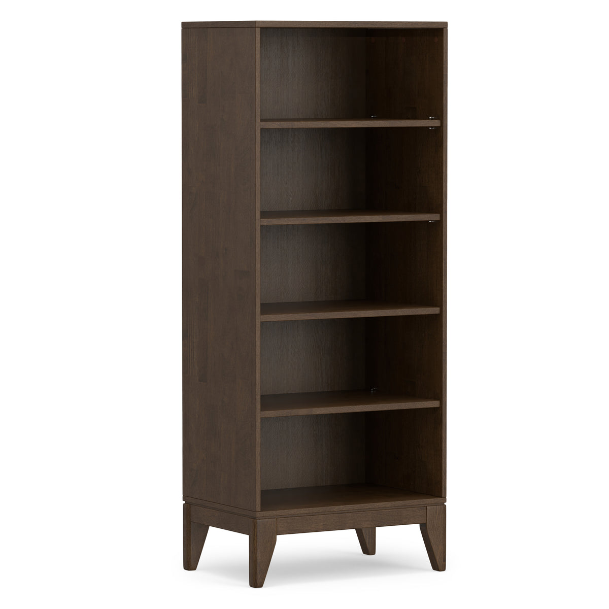 Walnut Brown | Harper 5 Shelf Bookcase