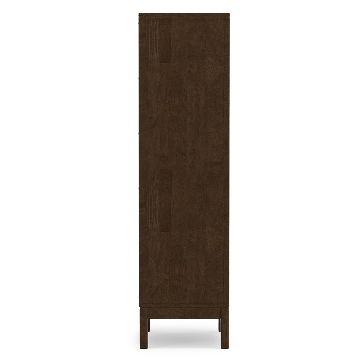 Walnut Brown | Harper 5 Shelf Bookcase